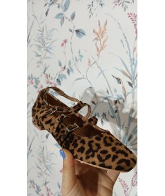 sandalia animal print