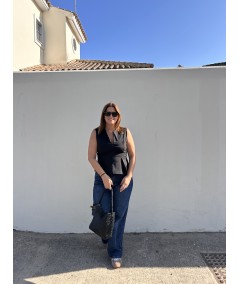 Chaleco Cristina Negro