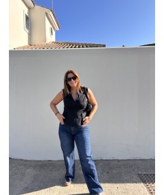 Chaleco Cristina Negro