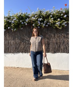 Chaleco Valeria Gris