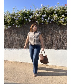 Chaleco Valeria Gris