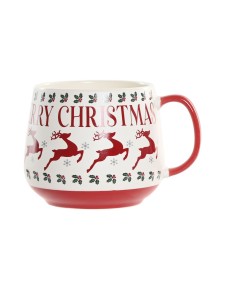 Taza Mery Christmas Rojo