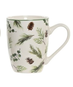 Taza navideña modelo de Piñas