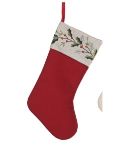 Bota de Papa Noel de Muérdago