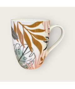 Taza Hojas Modelo Cuatro