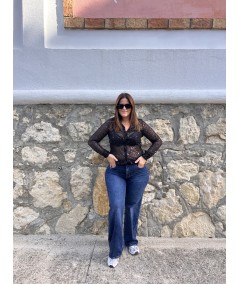 Camiseta Brillo Negro Outlet