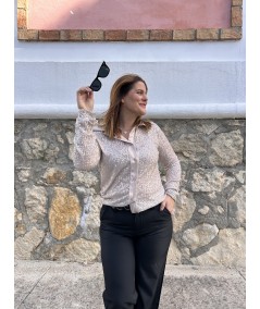 Camiseta Brillo color Champan Outlet