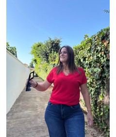Camiseta Lencera Roja Outlet