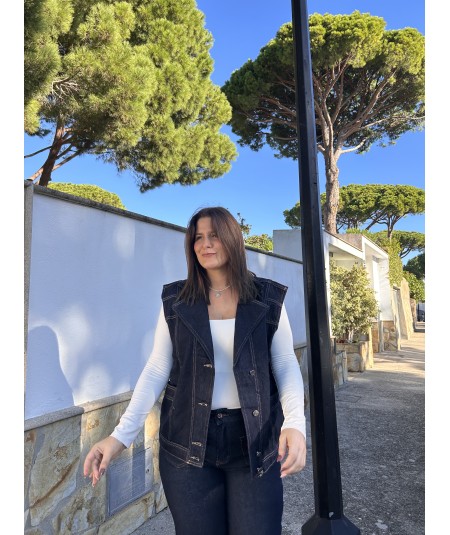Chaleco Denim