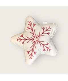 Cojín Copo de Nieve