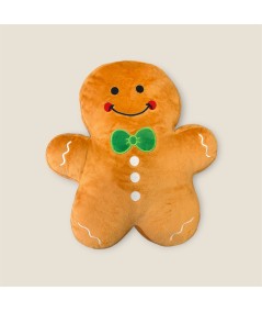 COJÍN "HOMBRE DE JENGIBRE": LA DECORACIÓN MÁS DULCE Y ACOGEDORA