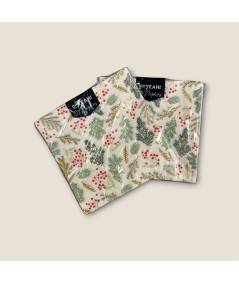 SERVILLETAS "INVIERNO BOTÁNICO"