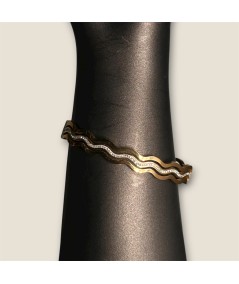 PULSERA ONDA BRILLANTE