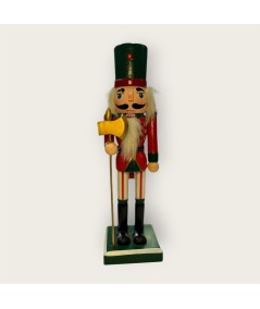 FIGURA CASCANUECES CON ALABARDA