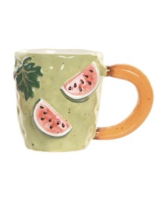 Taza verde sandia