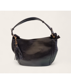 BOLSO VELOUR NEGRO