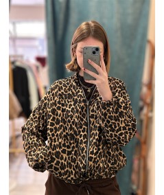 CHAQUETA REVERSIBLE LEOPARDO